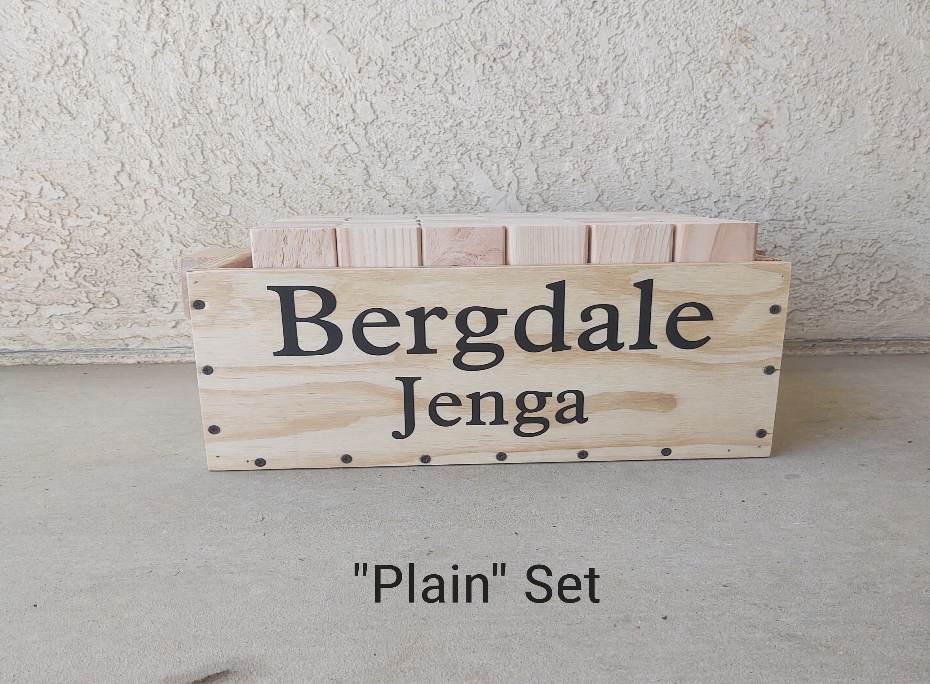 Giant Topple Tower With Custom Carrying Case/storage | Etsy Australia