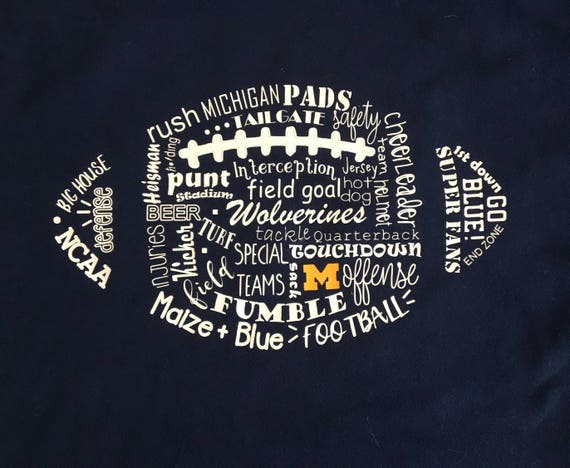 personalized university of michigan football jersey