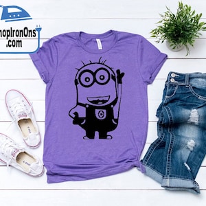 Minion  Vinyl Iron on Transfer for T Shirts