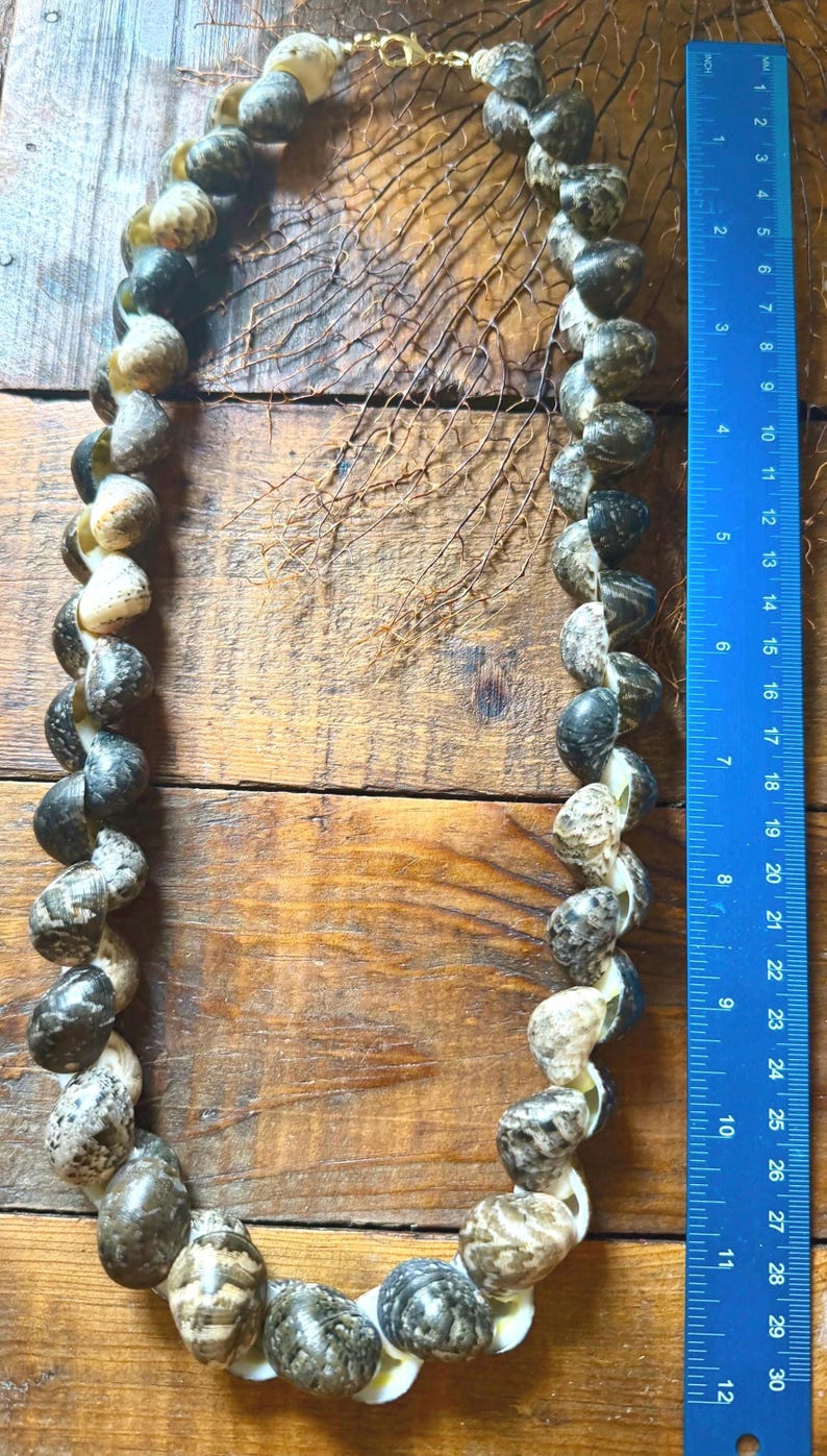 Hawaii Kupee Necklace 18k GF (24 Inch) | Hawaii Shells Statement ...