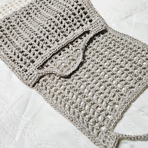 Hemp Back Scrubber | Hand Crocheted Exfoliating Bath Strap | Eco-Friendly Plastic-Free Shower Scrub