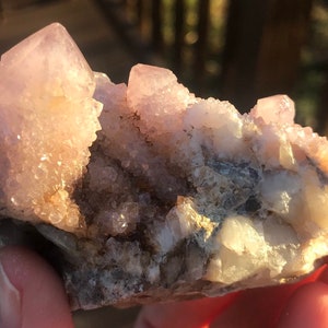 Phantom Ametrine Spirit Quartz Cluster