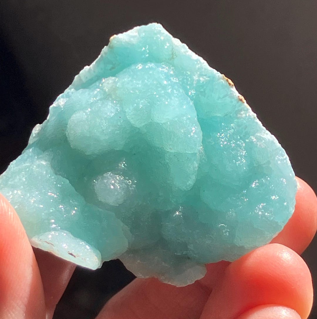 ソフトブルーグリーンヘミモルファイト標本 | コンゴ民主共和国 - Etsy