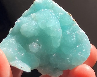 ソフトブルーグリーンヘミモルファイト標本 | コンゴ民主共和国 - Etsy