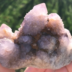 Purple Amethyst Spirit Quartzite Cluster