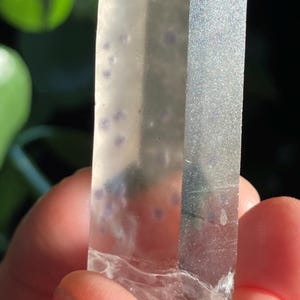 Fluorite in Quartz | Natural Unpolished | Miandrivaso, Fianarantsoa Province in Madagascar.