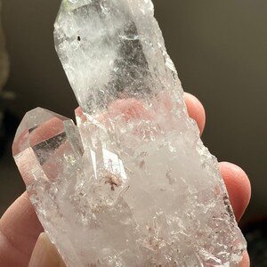 Rare: Pink Faden Quartz Cluster | Colombia