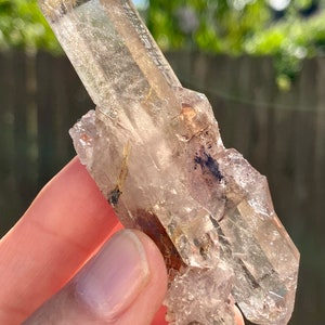 Rare Double terminated Rutilated Quartz crystal | Novo Horizonte Brazil