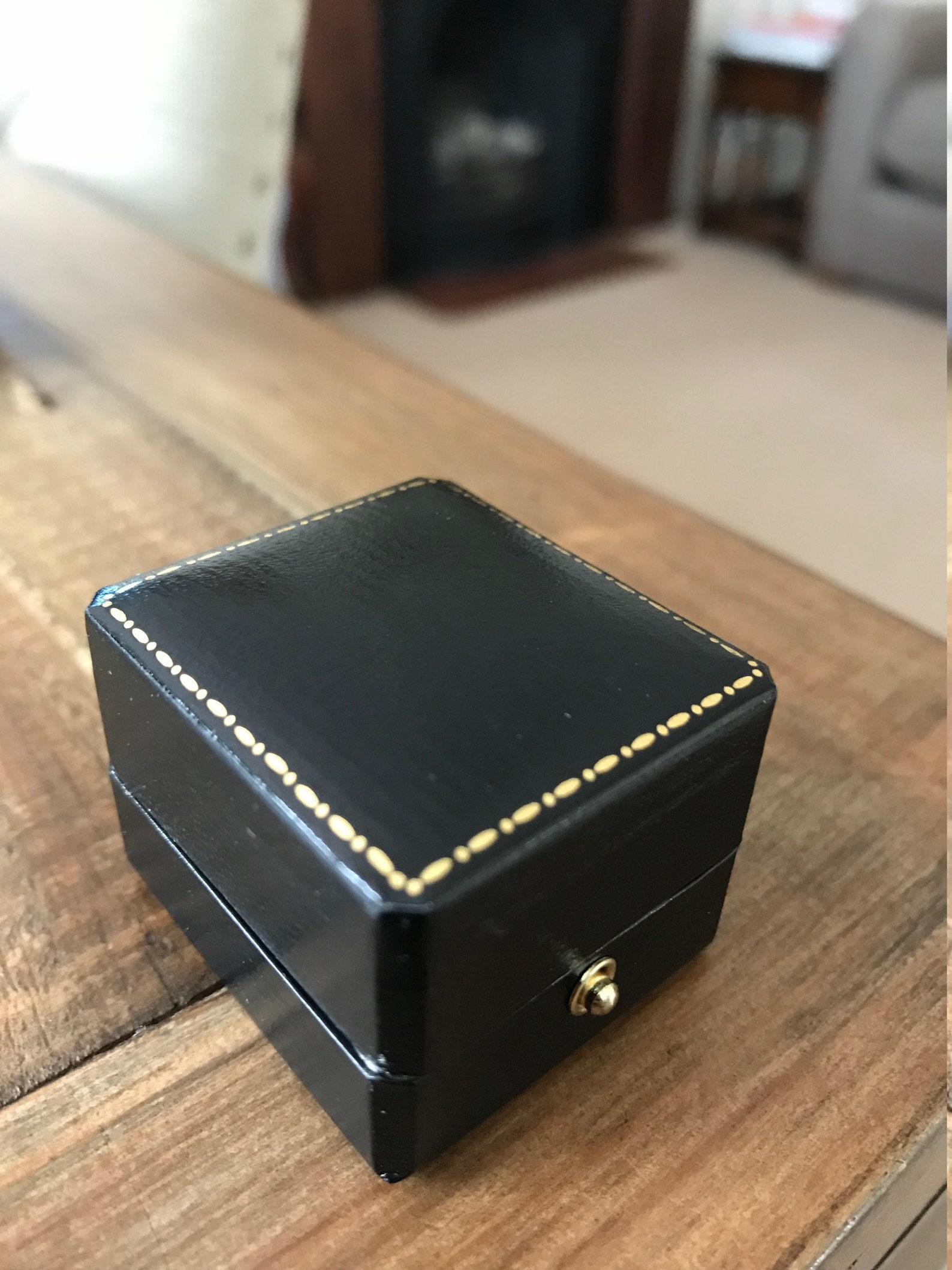 Vintage Style Jewellery Box. Quality Jewelry Ring Box. New Etsy UK