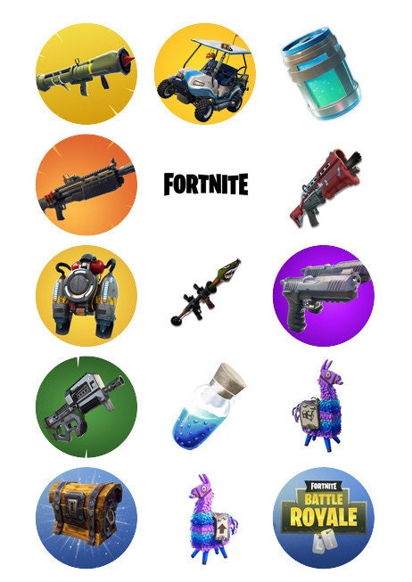sticker xbox printable verjaardag Cupcake Etsy van Print eetbare Toppers Fortnite sticker xbox printable verjaardag Cupcake Etsy van Print eetbare Toppers Fortnite