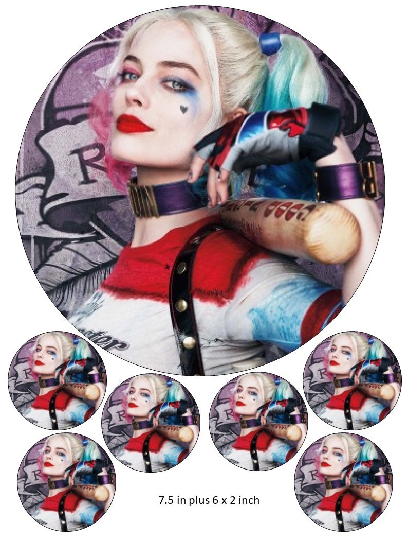 Харли квин картинки на торт