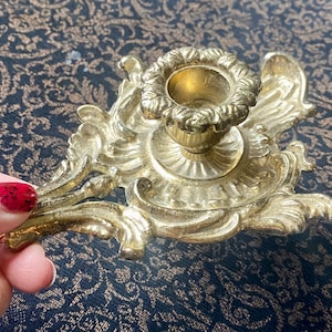 Vintage Brass Candlestick