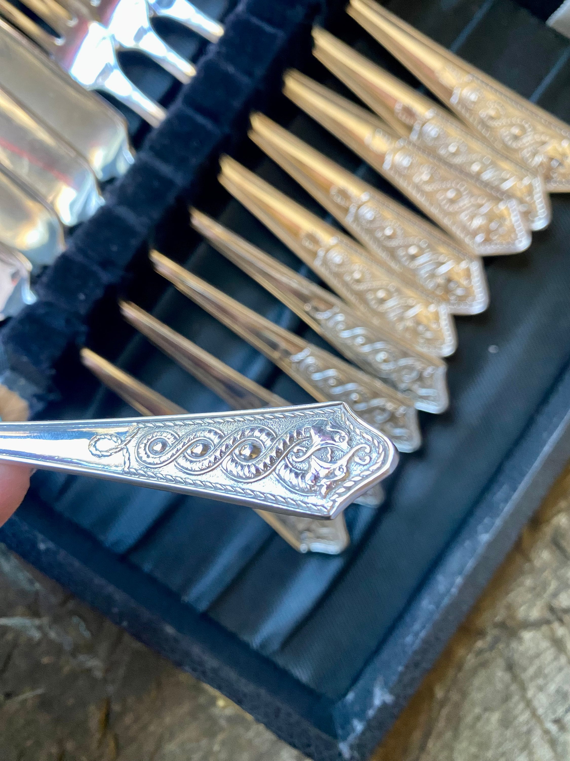 Antique Newbridge Celtic Made in Republic of Ireland Silverplated