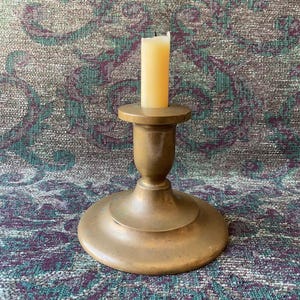 Antique Bronze Candlestick