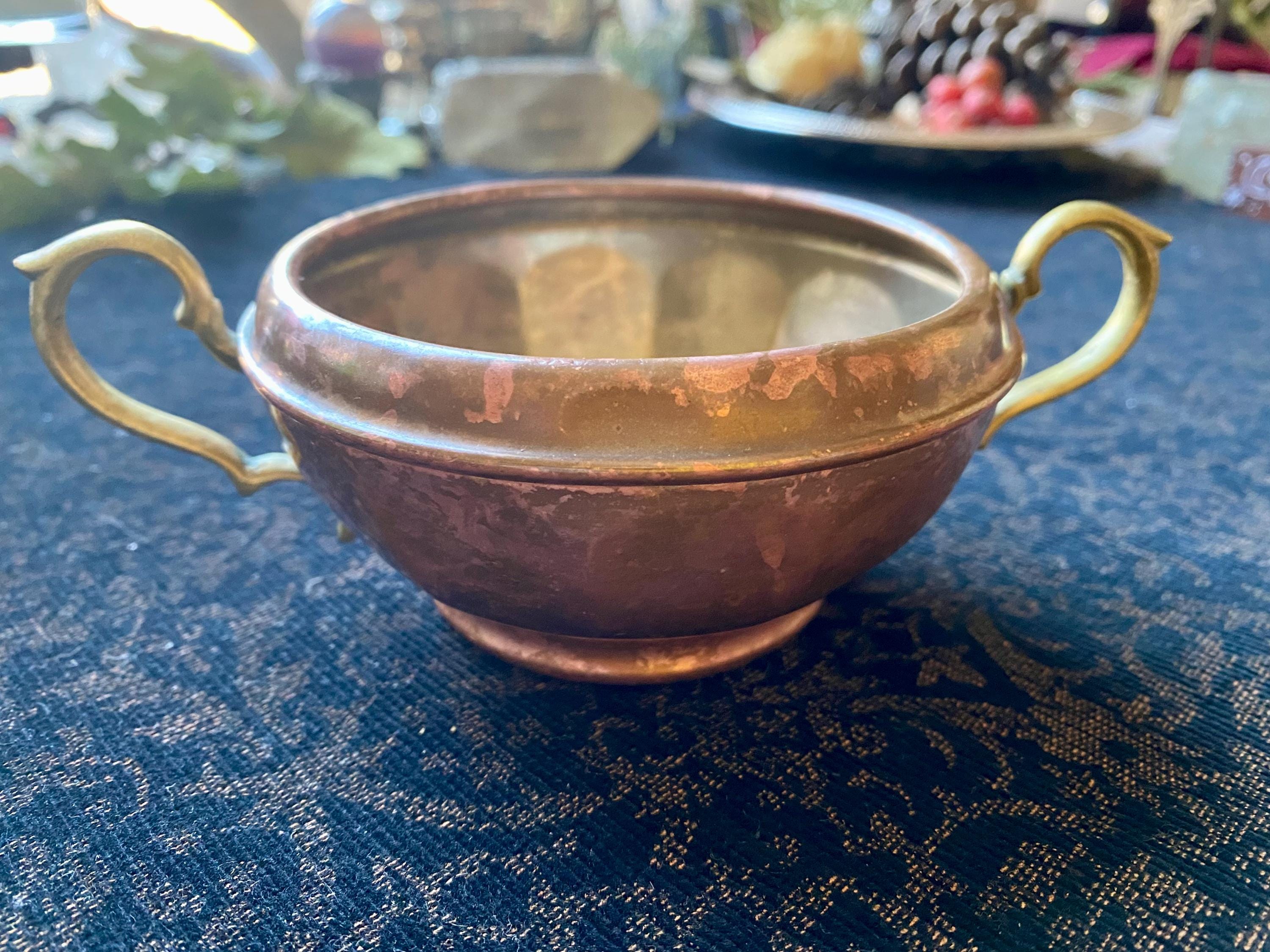 Antique Copper Bowl - Etsy