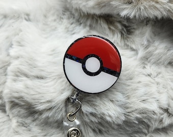 Ball inspired badge reel