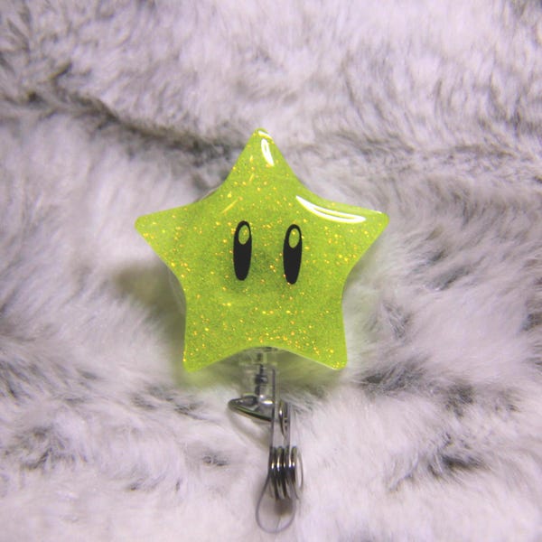 Star inspired badge reel