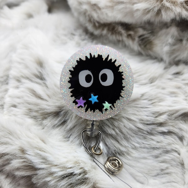 Soot Sprite inspired badge reel