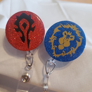WoW inspired badge reel
