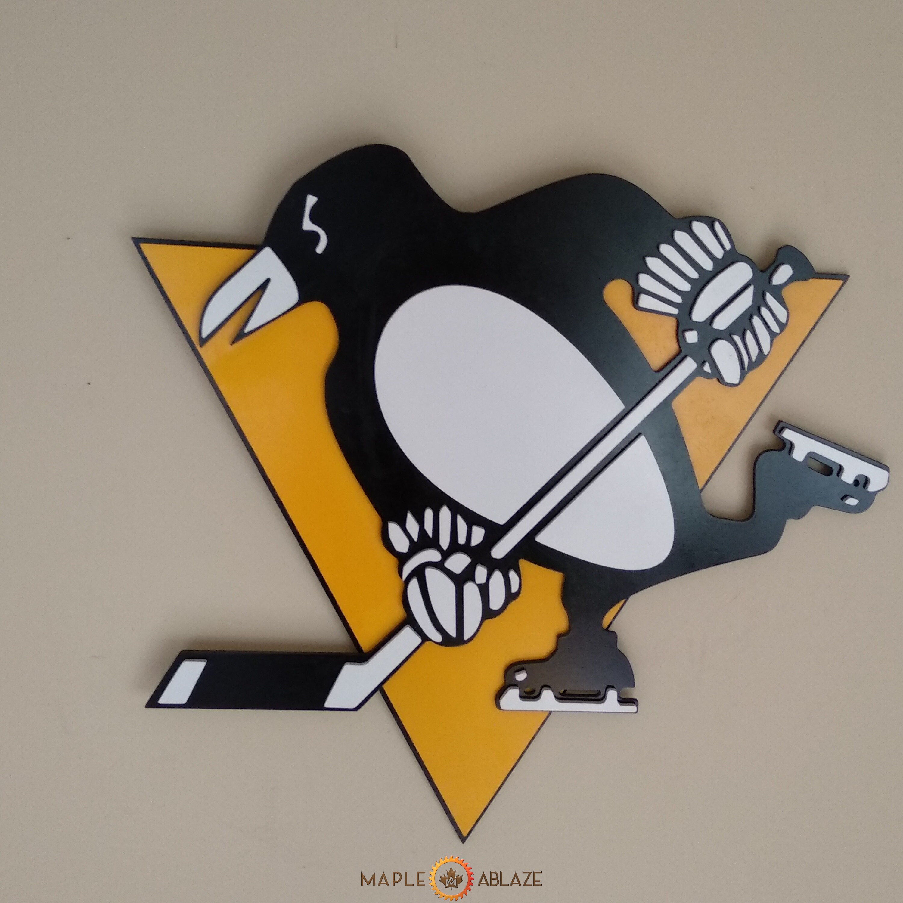 3D Pittsburgh Penguins Sign - Etsy