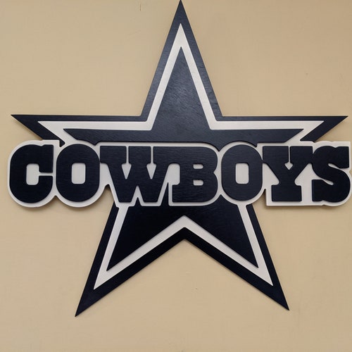 Laser Engraved Wood Coasters / Dallas Cowboys / NFL Football Etsy