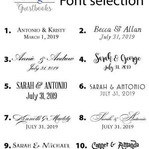 Washington, DC Wedding Guest Book Alternative Print, DC Skyline, Wedding Guestbook, Bridal Shower, DC Wedding, Guestbook, Sign-in, Free Pen image 5