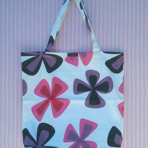 Handmade cotton fabric carrier bag