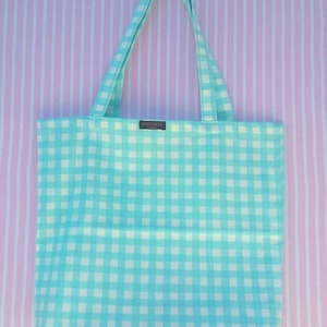 Handmade cotton fabric carrier bag