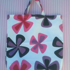 Handmade cotton fabric carrier bag