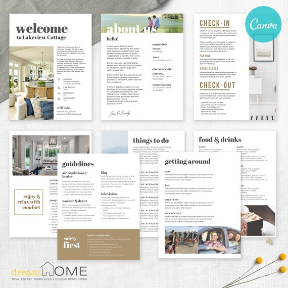 airbnb welcome book template airbnb welcome book template