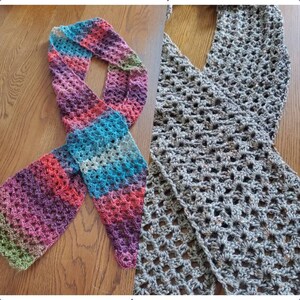 Fluffy V Scarf-made to order