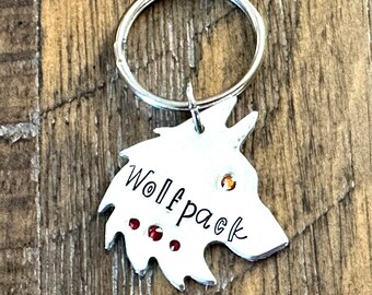 Wolfpack keychain North Carolina