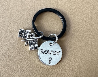 KB Kyle Rowdy racing keychain #8