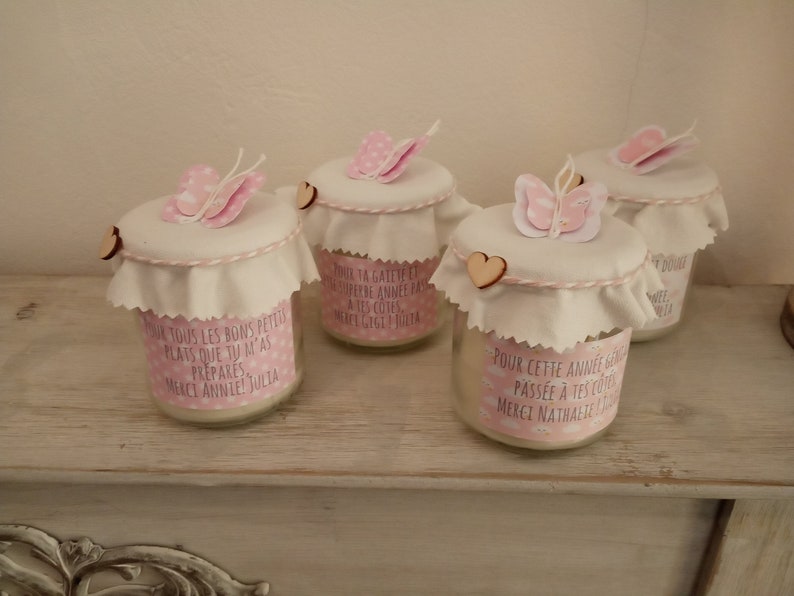 Baby Gift Candle Butterflies Birthday Baby Baptism Or Baby Etsy