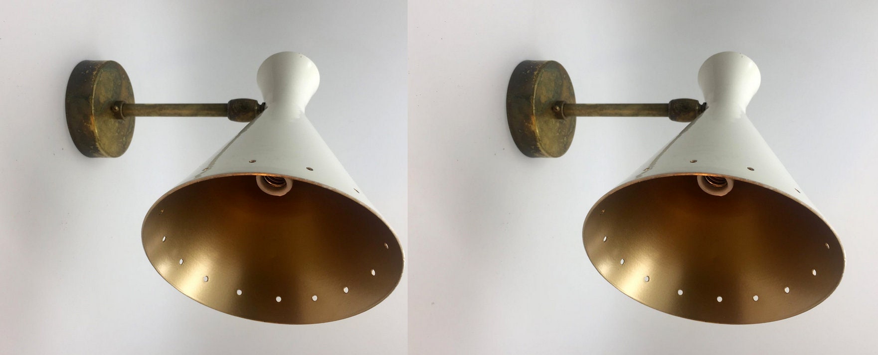 Applique Murale Dans Le Style Des Créations Italiennes Années 50