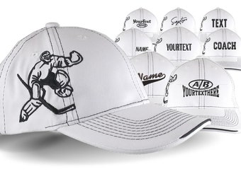 Custom Hockey Hat - Etsy