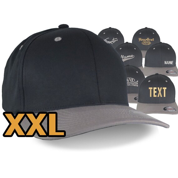 XL/XXL Yupoong 6277 Flexfit Hat - Black