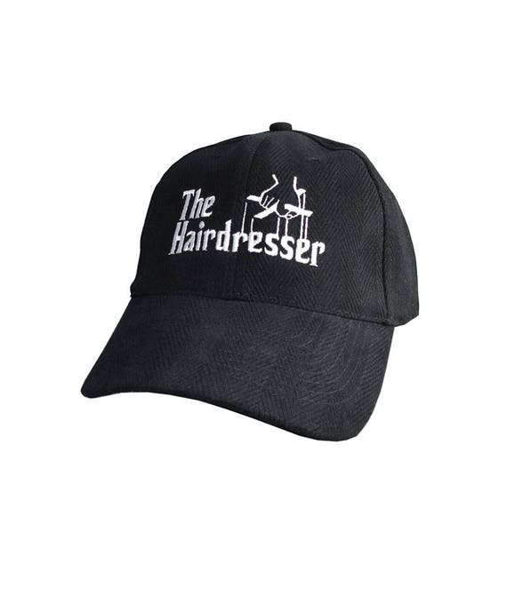 The Hairdresser Godfather Parody Style White Embroidery Design Etsy