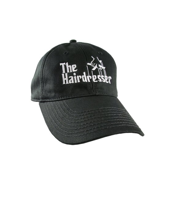 The Hairdresser Godfather Parody Style White Embroidery Design Etsy