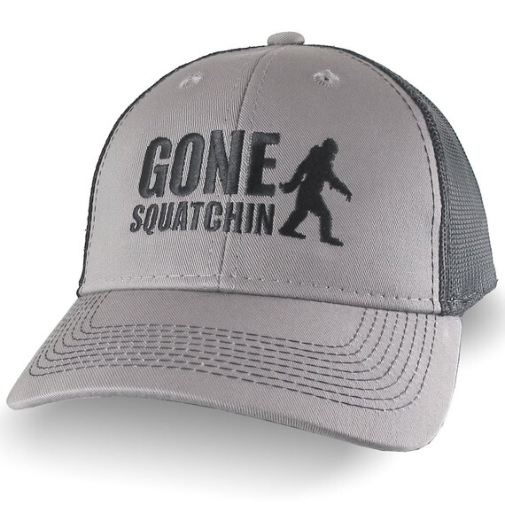 NTJPMY Funny Big Foot Gone Squatchin Sasquatch Hats Snapback Adjustable Baseball Caps for Men&Women