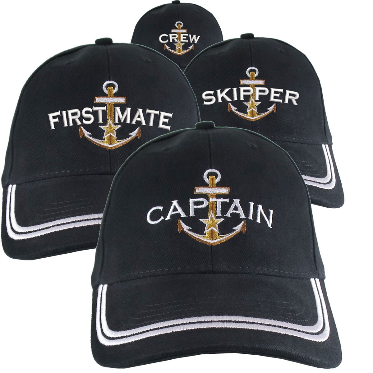 Nautical Star Anchor Captain and The Crew with Deckhand Etsy