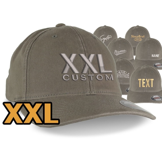 Custom Embroidery on an Oversized Large Head Double XL