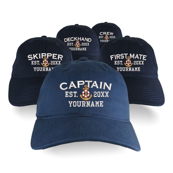 Dad Hat Captain Hat First Mate Boat Captains Hat Ubuy