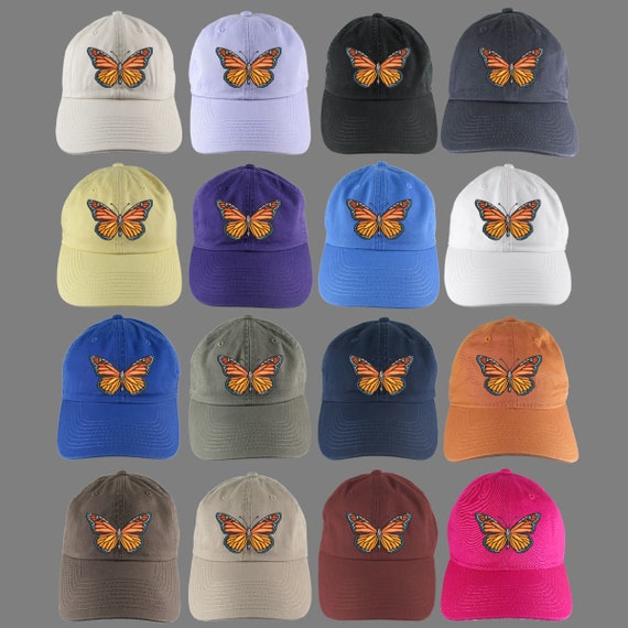 Custom Large Colorful Monarch Butterfly Embroidery on an  display picture 3