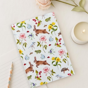 Notebook Ruled pages Vintage - Made in Quebec Canada - Journal - Cahier de notes ligné Vintage - Fait au Québec Canada Hobeika Art
