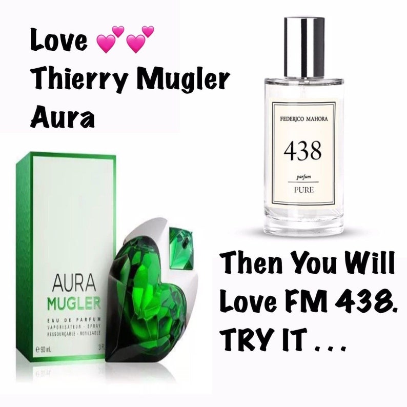 438 Parfum Similar To Mugler Aura Perfume 50ml Etsy