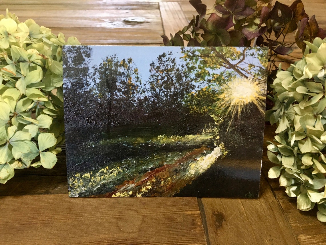 Acrylic Painting Greeting Card Pack Etsy