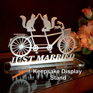 KEEPSAKE Display Stand -add this to your cake topper order and save on shipping