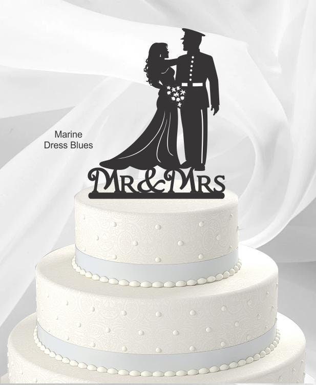 Wedding Cake Topper, Choose Military Uniform, Marine, Army, Navy, Airforce,  Acrylic [ct9m] - Etsy Israel