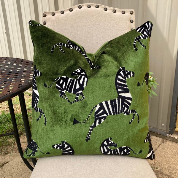 Zebra Lumbar Pillow Etsy